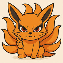 Fire Fox Nine Tail