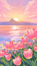 Blushing Tulip Sunset
