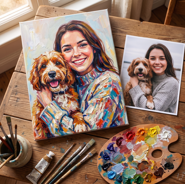Custom Masterpiece: Turn Your Photo into Art