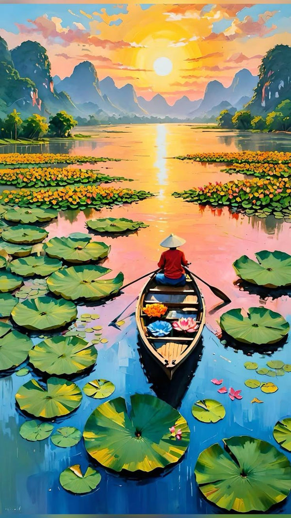 Lotus Lake Serenity