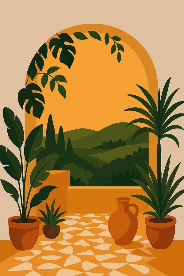 Minimalist Scenery Design