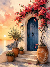 Sunset with Door